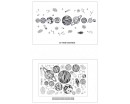 Solar System Wall Stickers For Kids Rooms